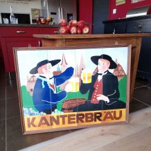 Cadre publicitaire "Kanterbrau" 