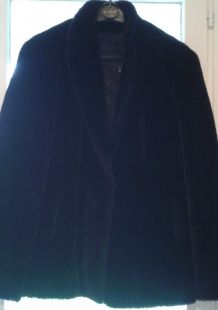 Veste femme fourrure synthétique