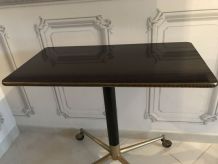 Table sur roulettes vintage années 70