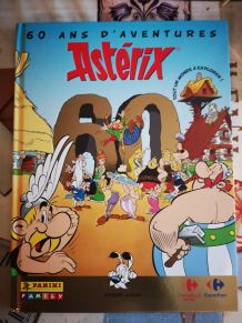 ALBUM CARREFOUR 60é ANNIVERSAIRE ASTERIX PANINI 