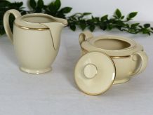 Pot à lait et sucrier