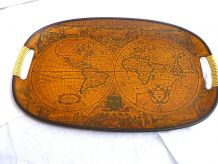 Plateau mappemonde et aiguillère