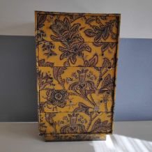 meuble tissu vintage 5 tiroirs entièrement doublés