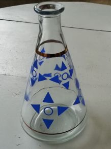 Carafe ancienne motif art deco