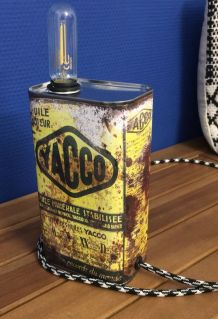 Lampe vintage, industrielle,   