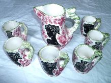 service a orangeade ,Borty,vallauris, vintage