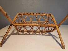 porte-revues rotin très bon état