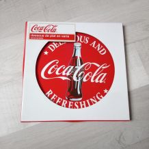 Dessous plat en verre "Coca-Cola" 