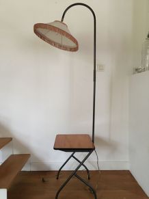 Lampadaire , tablette vintage