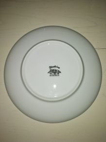 Assiette porcelaine Lucien Engel