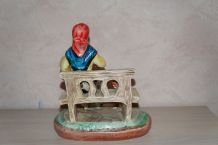 ancienne figurine en platre