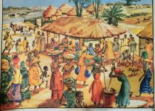 Affiche scolaire Mdi Les pays tropicaux, Le désert 