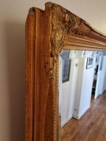 Miroir ancien style Napoléon III 