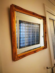 Miroir ancien style Napoléon III 