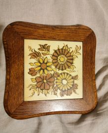 Dessous de plat bois vintage 