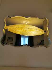 Miroir art déco estampillé 