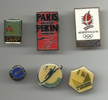 Lot de 6 pins vintage  TBE