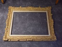 Cadre ou Miroir ancien style louis XIV décor à la bérain