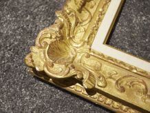 Cadre ou Miroir ancien style louis XIV décor à la bérain