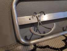 porte-manteaux avec 2 patères en aluminium