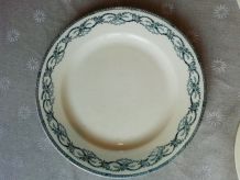 Trois assiettes Récamier