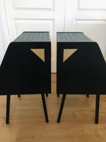 Paire de chevets so vintage