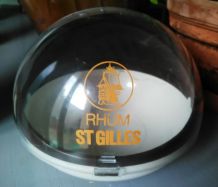 Sucrier publicitaire "Rhum St Gilles" 