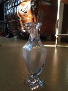 Vase estampille sevre cristal 