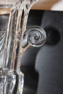 Seau à champagne vintage cristal de Lorraine