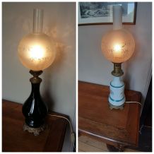 Paire de  lampes de bureau