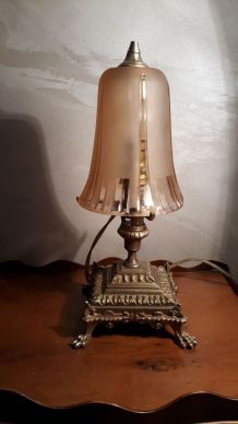 lampe bronze 1900  art nouveau  