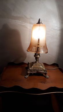 lampe bronze 1900  art nouveau  