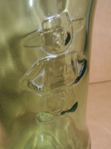 Grande bouteille en verre