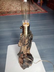 lampe en bois