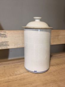 Pot en grès émaillé 