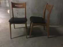 Paire de chaises scandinaves