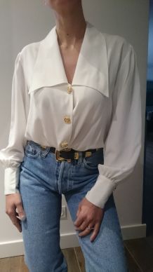 Chemise vintage blanche
