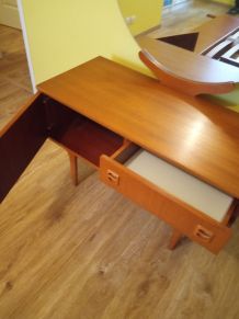 coiffeuse vintage en teck 