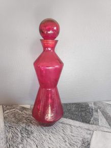 carafe vintage rose vintage des années 70