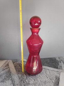 carafe vintage rose vintage des années 70