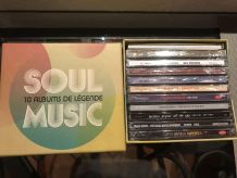 Box 10 albums de légende Soul music 