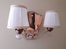 1 lot de 2 appliques vintage années 50