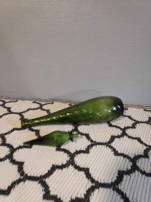 carafe avec bouchon flamme verte