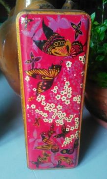 Boite publicitaire en tôle lithographiée - 