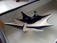 Coupe à fruits VERCERAM - année 50 Vintage France