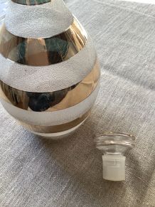 Carafe en verre granité 