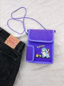 Sac pochette vintage Game Boy Pokémon Pikachu Tortank