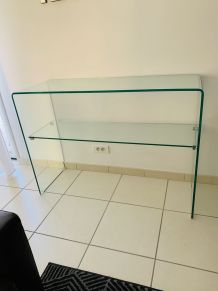 console verre