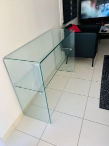 console verre