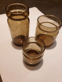 Vases verrerie de Bendor